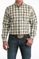 Cinch Men's Classic Fit Button-Down Western Shirt in Multi Plaid