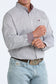 Cinch White Striped Long Sleeve Shirt