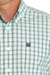 Cinch Turquoise Plaid Short Sleeve Shirt