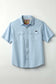 Cinch Men's Arenaflex Camp Shirt in Light Blue