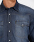 Cinch Men's Classic Fit Snap Front Western Shirt in Denim