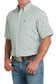 Cinch Men's ArenaFlex Light Blue Geo Print Button Down Shirt