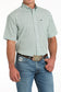 Cinch Men's ArenaFlex Light Blue Geo Print Button Down Shirt