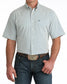 Cinch Men’s Arenaflex Button-Down Western Shirt in Blue Stripe