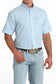 Cinch Men's ArenaFlex Blue Geo Diamond Print Short Sleeve Shirt
