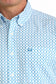 Cinch Men's ArenaFlex Blue Geo Diamond Print Short Sleeve Shirt
