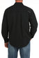 Cinch Black Ripstop Solid Button-Down Western Shirt