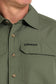 Cinch Men's Olive ArenaFlex Short Sleeve Shirt