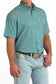 Cinch ArenaFlex Short Sleeve Shirt in Teal