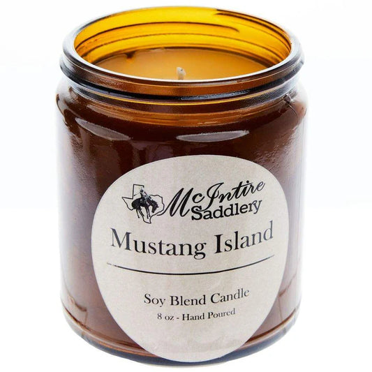 McIntire Saddlery Mustang Island Candle