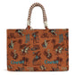 Wrangler Aloha Cowboy Canvas Tote in Brown