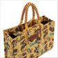 Wrangler Aloha Cowboy Canvas Tote in Yellow
