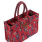 Wrangler Aloha Cowboy Canvas Tote in Red