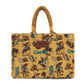 Wrangler Aloha Cowboy Canvas Tote in Yellow