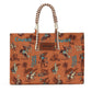Wrangler Aloha Cowboy Canvas Tote in Brown