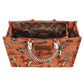 Wrangler Aloha Cowboy Canvas Tote in Brown