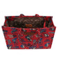 Wrangler Aloha Cowboy Canvas Tote in Red