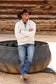 Cinch Men's 1/4-Zip Pullover in Stone