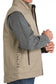 Cinch Men's Concealed Carry Gray Bonded Vest