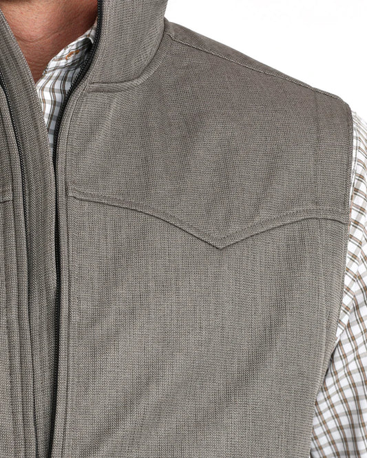 Cinch Men's Concealed Carry Bonded Vest in Gray