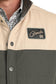Cinch Men's Olive Reversible Vest