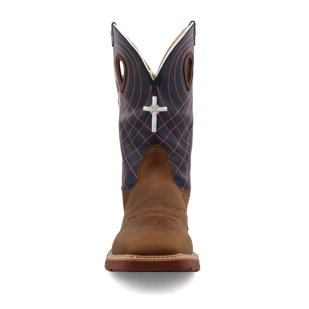 Twisted X Men's Waterproof 12" Western Work Boot