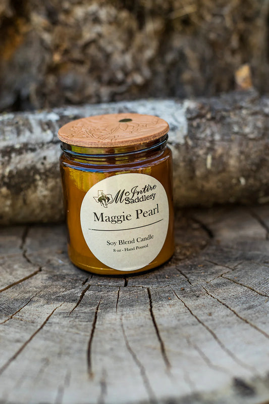 McIntire Saddlery Maggie Pearl Candle