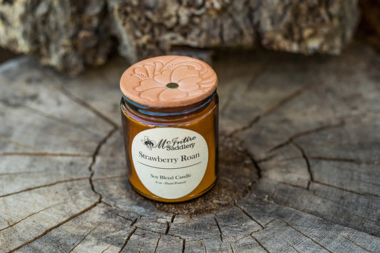 McIntire Saddlery Strawberry Roan Candle