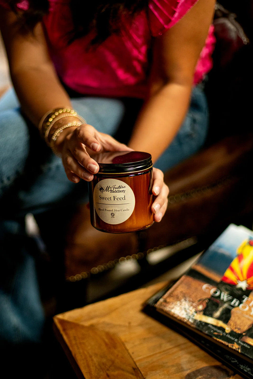 McIntire Saddlery Sweet Feed Candle