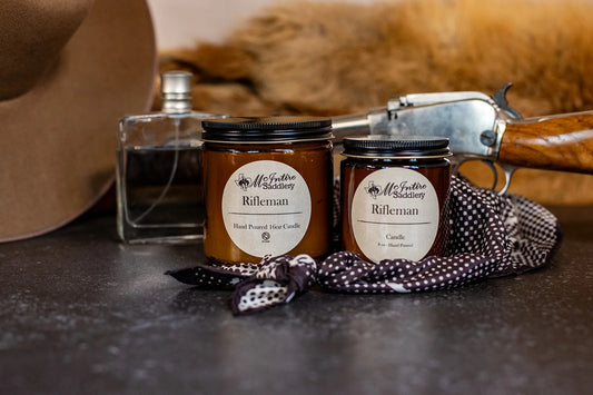 McIntire Saddlery Rifleman Candle
