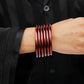 Merlot All Weather Bangles®- Set of 6