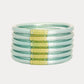 Mint All Weather Bangles® Serenity Prayer - Set of 6