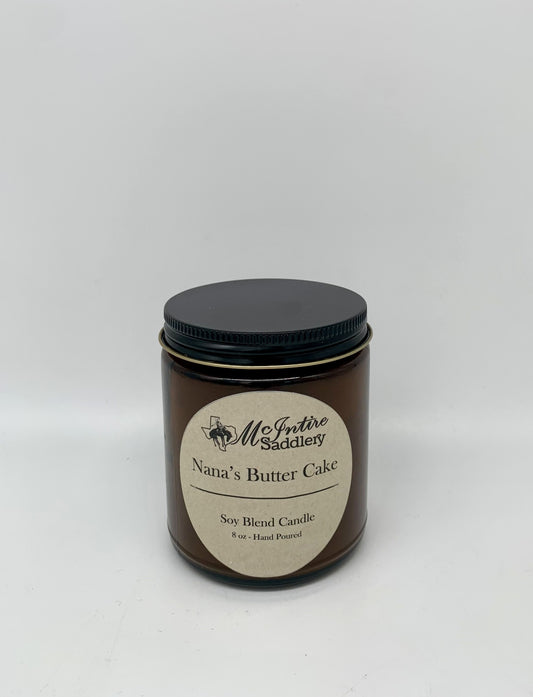 McIntire Saddlery Nana's Butter Cake Candle