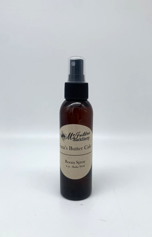 McIntire Saddlery Nana's Butter Cake Room Spray