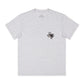 Burlebo Texas Camo Flying B Logo Tee in Heather Ash Grey