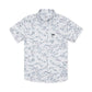 Burlebo Performance Button Up in White Camo