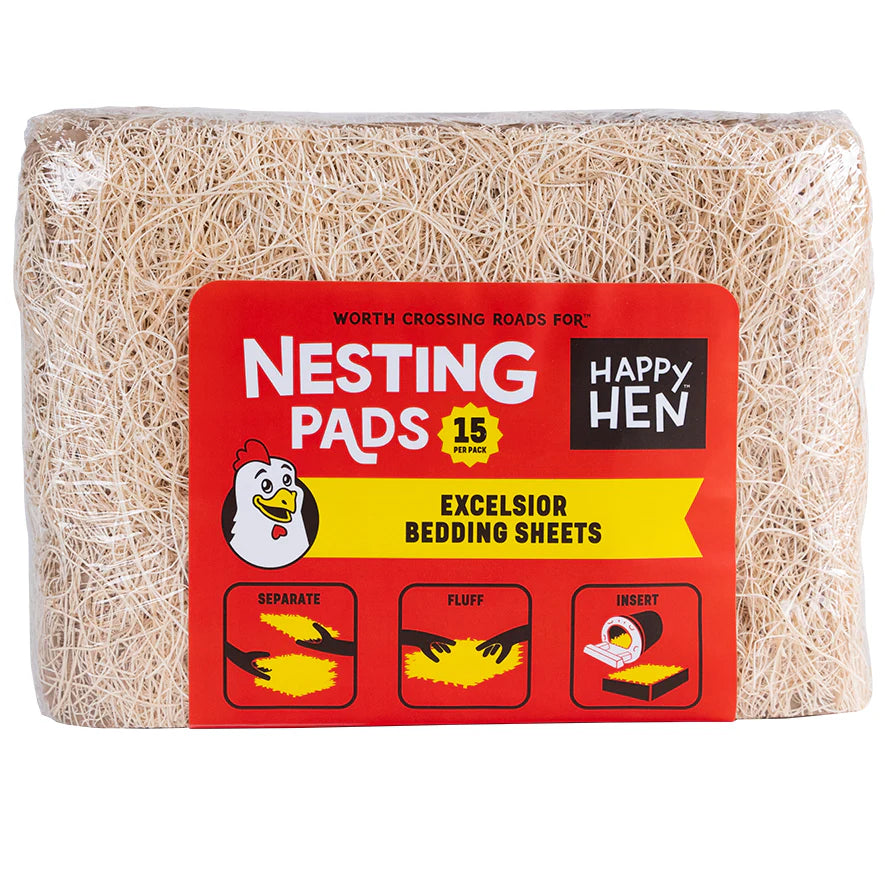 Happy Hen Excelsior Nesting Pads