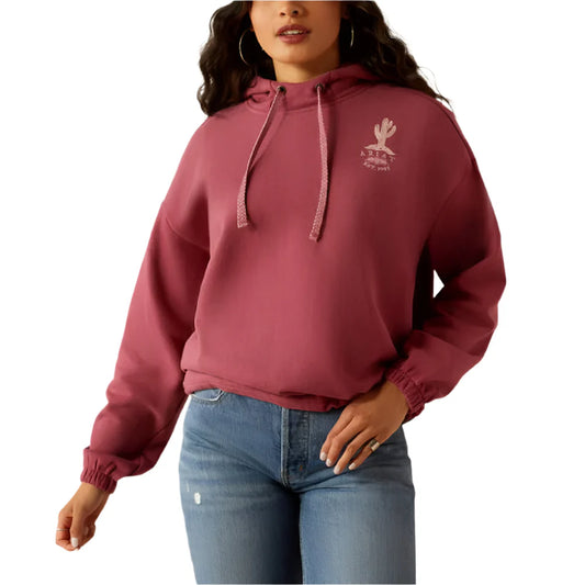 Ariat Women's Essential Hoodie in Dry Rose