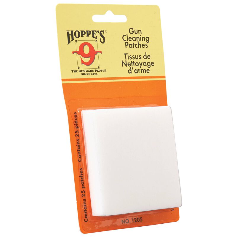 Hoppe's Gun Cleaning Patches - .22-.270 Cal