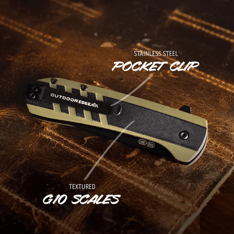 Outdoor Edge Razor VX4 - Green G10