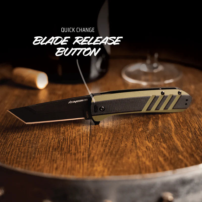 Outdoor Edge Razor VX4 - Green G10