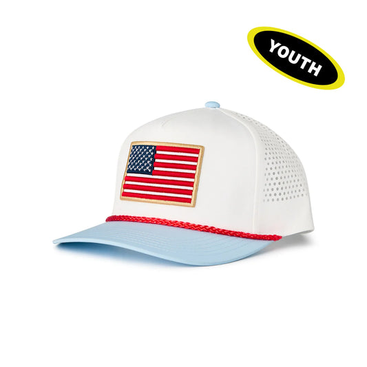 Burlebo Youth Old Glory Performance Cap