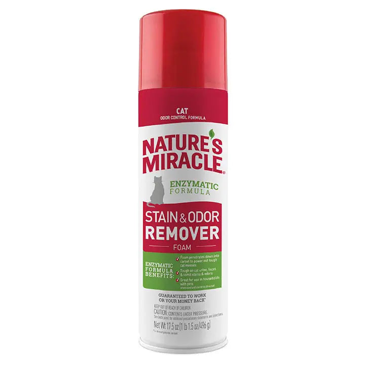 Stain and Odor Remover for Cats - Foam