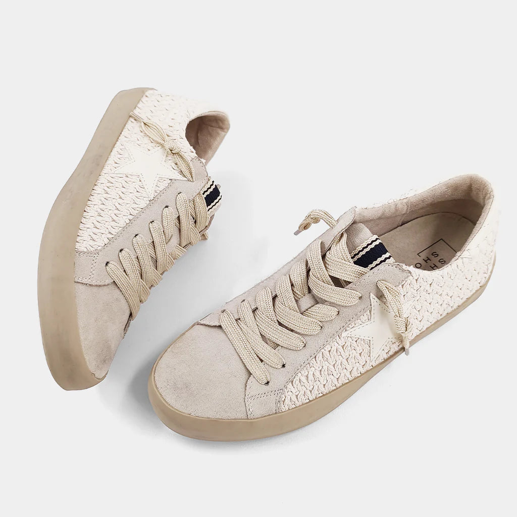 Shu Shop Paula Bone Woven Sneaker