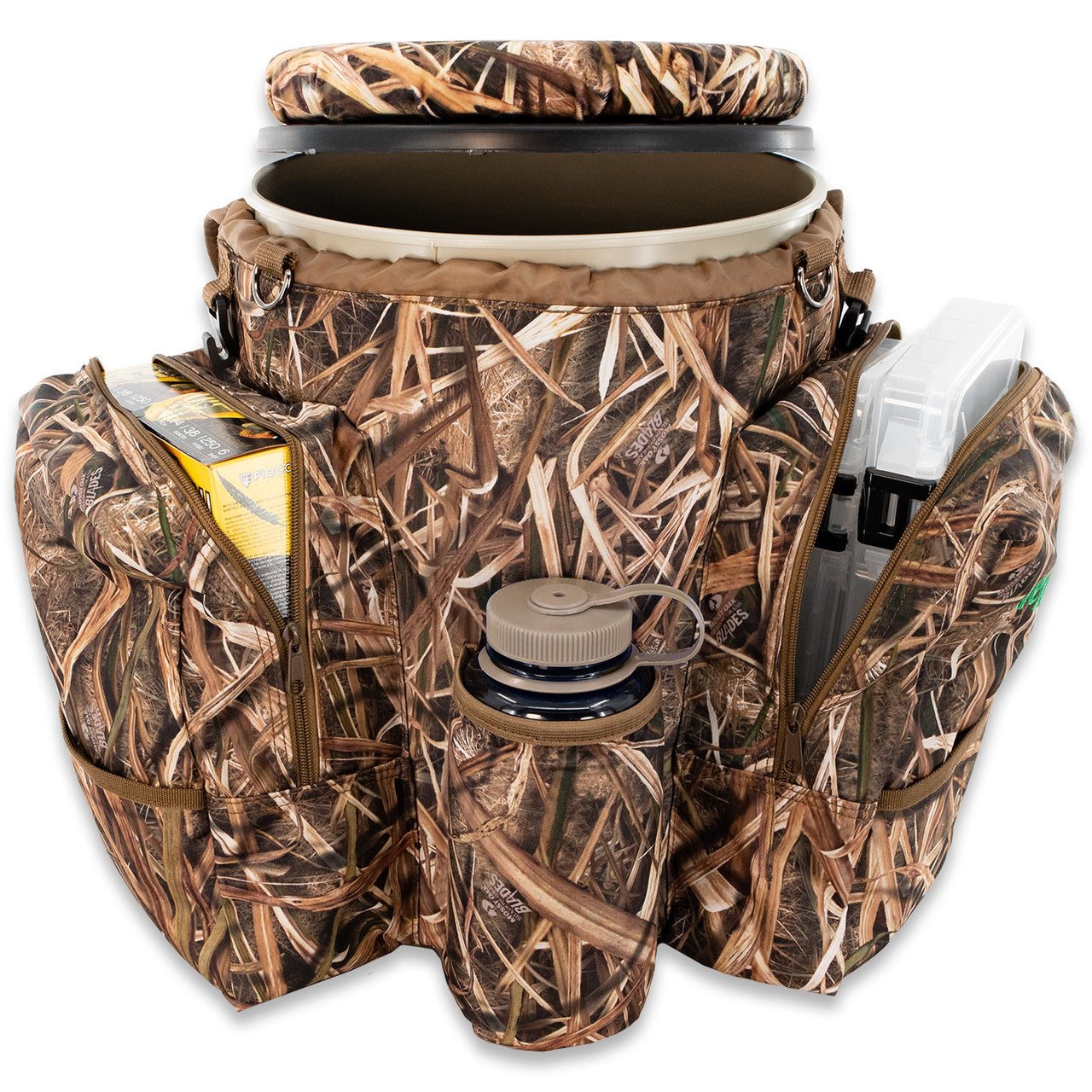 Insulated Venture Bucket Pack in Shadow Grass Blades