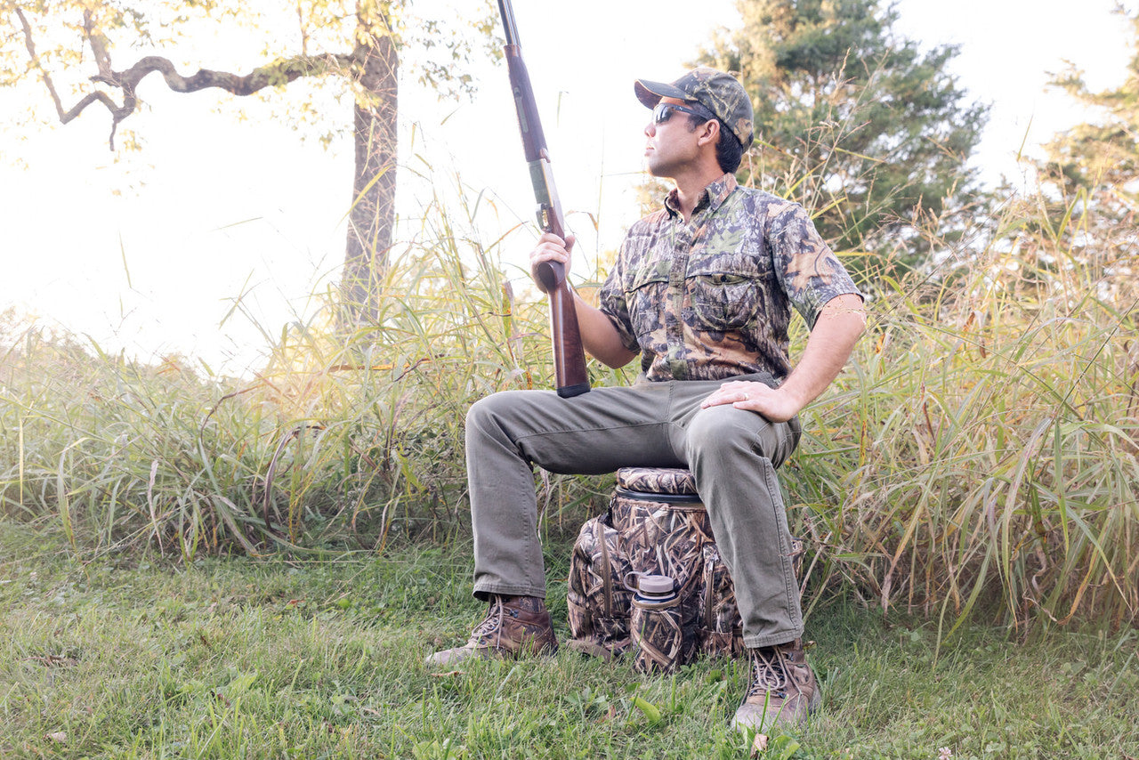Insulated Venture Bucket Pack in Shadow Grass Blades