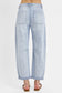 Risen Relaxed Slouchy Patch Pocket Jeans