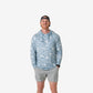 Burlebo Performance Hoodie in Seaside Camo