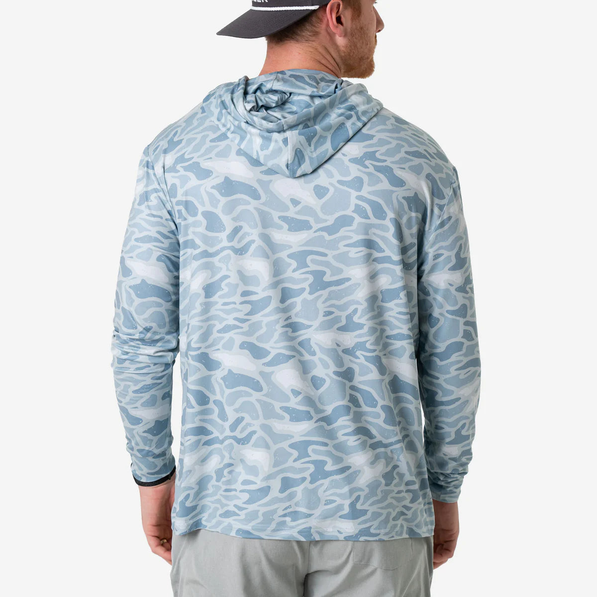 Burlebo Performance Hoodie in Seaside Camo