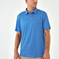 Burlebo Texas Performance Polo in Blue & White